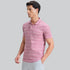 XYXX Linea Cotton Polo T-shirt - Dusty Pink