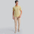 XYXX Linea Cotton Polo T-shirt - Butter Yellow