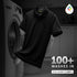XYXX Supima Cotton Slim Fit Polo - Black Knight