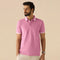 XYXX Pique Polo T-shirt - Vintage Pink