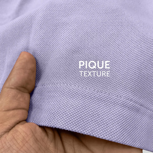 XYXX Pique Polo T-shirt - Purple Mist
