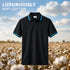 XYXX Pique Polo T-shirt - Black Knight
