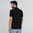 XYXX Pique Polo T-shirt - Black Knight