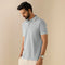 XYXX Pique Polo T-shirt - Grey Mist