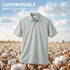 XYXX Pique Polo T-shirt - Grey Mist