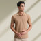 XYXX Pique Polo T-shirt - Mocha Brown