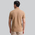 XYXX Pique Polo T-shirt - Mocha Brown
