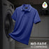 XYXX Pique Polo T-shirt - Iris Blue