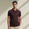 XYXX Pique Polo T-shirt - Espresso Brown