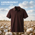 XYXX Pique Polo T-shirt - Espresso Brown