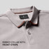 XYXX Pique Polo T-shirt - Warm Grey