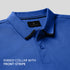 XYXX Pique Polo T-shirt - Olympic Blue