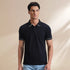 XYXX Pique Polo T-shirt - Pitch Black