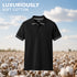 XYXX Pique Polo T-shirt - Pitch Black