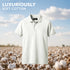 XYXX Pique Polo T-shirt - Almond White