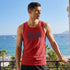 XYXX Cotton Lounge Vest - Cardinal Red