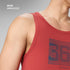 XYXX Cotton Lounge Vest - Cardinal Red
