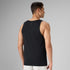 XYXX Cotton Lounge Vest - Pitch Black