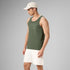 XYXX Cotton Lounge Vest - Olive Green