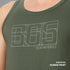 XYXX Cotton Lounge Vest - Olive Green