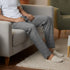 XYXX Checkmate Combed Cotton Pyjamas Steel Grey
