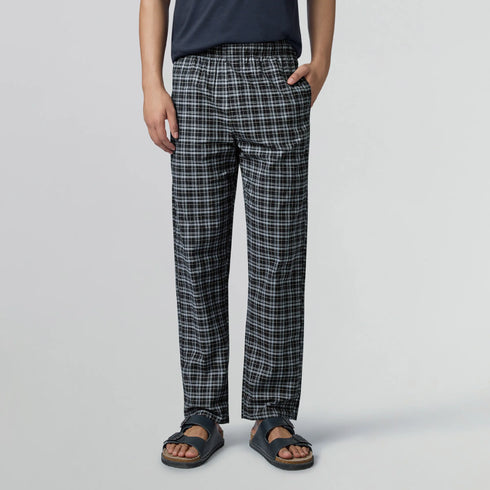 XYXX Checkmate Combed Cotton Pyjamas Crypto Black