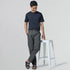 XYXX Checkmate Combed Cotton Pyjamas Crypto Black