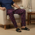 XYXX Checkmate Combed Cotton Pyjamas Autumn Maroon
