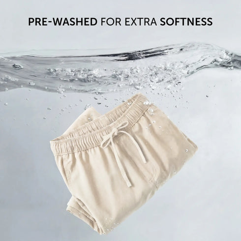 XYXX Zen Cotton Easy Pants Ivory Latte