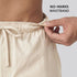XYXX Zen Cotton Easy Pants Ivory Latte