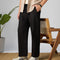XYXX Zen Cotton Easy Pants Pitch Black