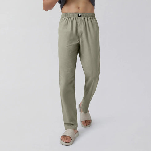 XYXX Cotton Solid Pyjamas - Cascade Grey