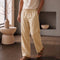 XYXX Relaxed Fit Cotton Easy Pants - Dune Brown