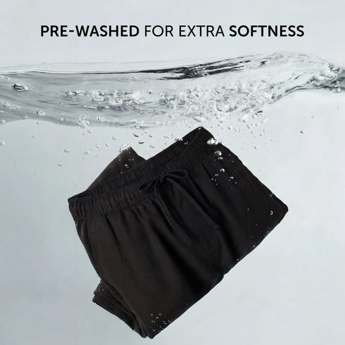 XYXX Relaxed Fit Cotton Easy Pants - Pitch Black