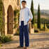 XYXX Relaxed Fit Cotton Easy Pants - Midnight Blue