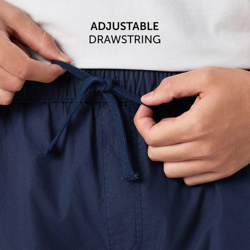 XYXX Relaxed Fit Cotton Easy Pants - Midnight Blue