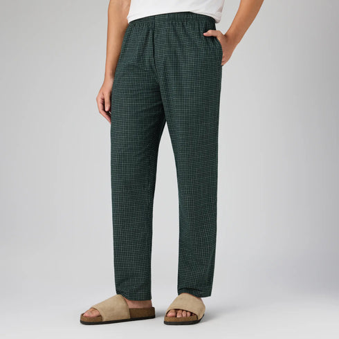 XYXX Cotton Printed Pyjamas - Forest Green