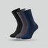XYXX Crew-Length Socks - Multicolor (Pack of 3)
