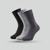 XYXX Crew-Length Socks - Multicolor (Pack of 3)