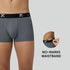 XYXX Ace Modal Trunks Charcoal Grey