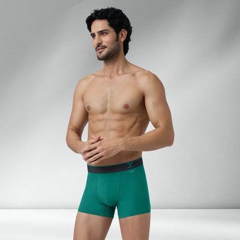 XYXX Cotton Trunks Lovestruck Confetti Black Green Pack Of 6