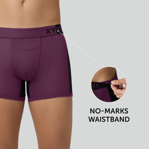 XYXX Dualist Modal Trunks Purple Plum