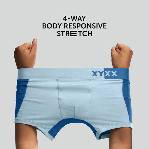 XYXX Dualist Modal Trunks Port Blue