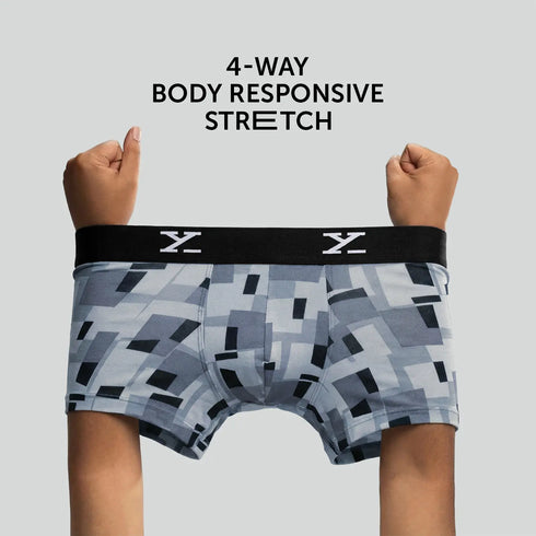 XYXX Shuffle Modal Trunks Boxy Grey