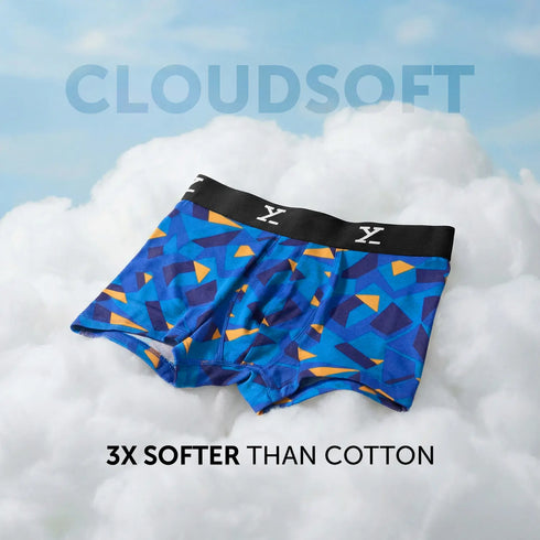 XYXX Shuffle Modal Trunks Prism Blue