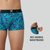 XYXX Shuffle Modal Trunks Aqua Strokes