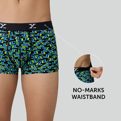 XYXX Prints For You Trunks Green