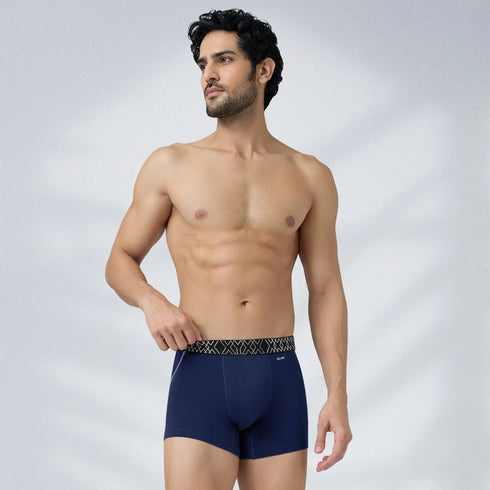 XYXX Sprint Cotton Stretch Trunks Midnight Blue