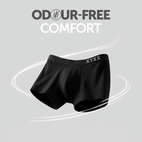 XYXX Pace Cotton Rib Trunks Black Knight