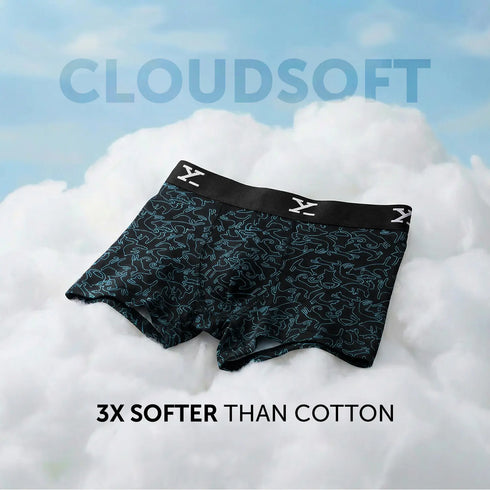 XYXX Prints For You Trunks Black